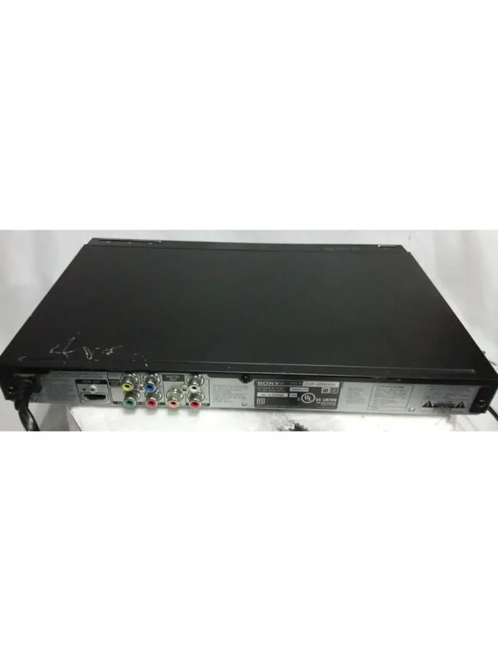 Sony DVP-SR500H DVD Player HDMI 1080p CD/DVD Playback Tested Working Black